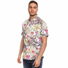 chemise décontractée homme à motifs floraux