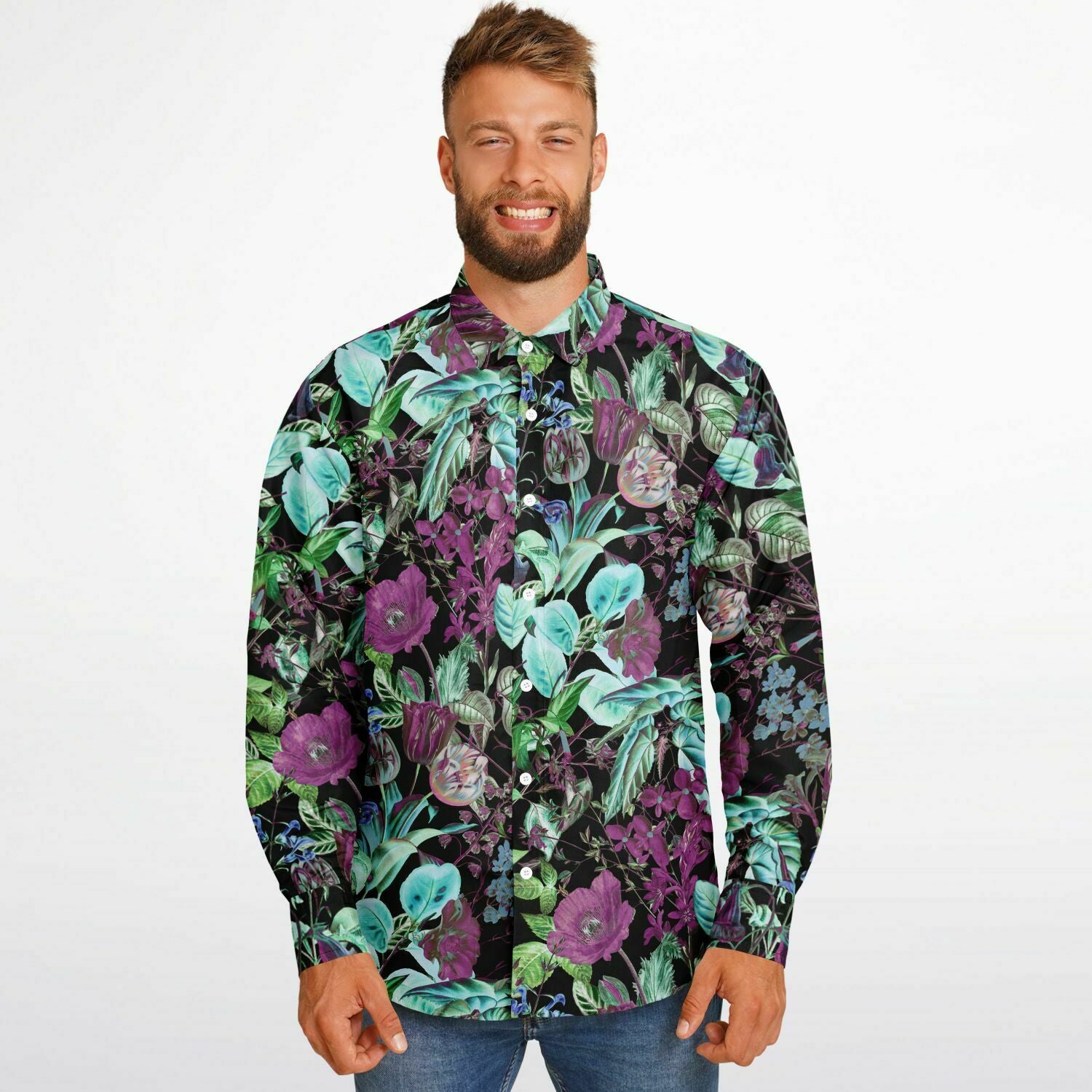 chemise à fleurs pour un homme stylé