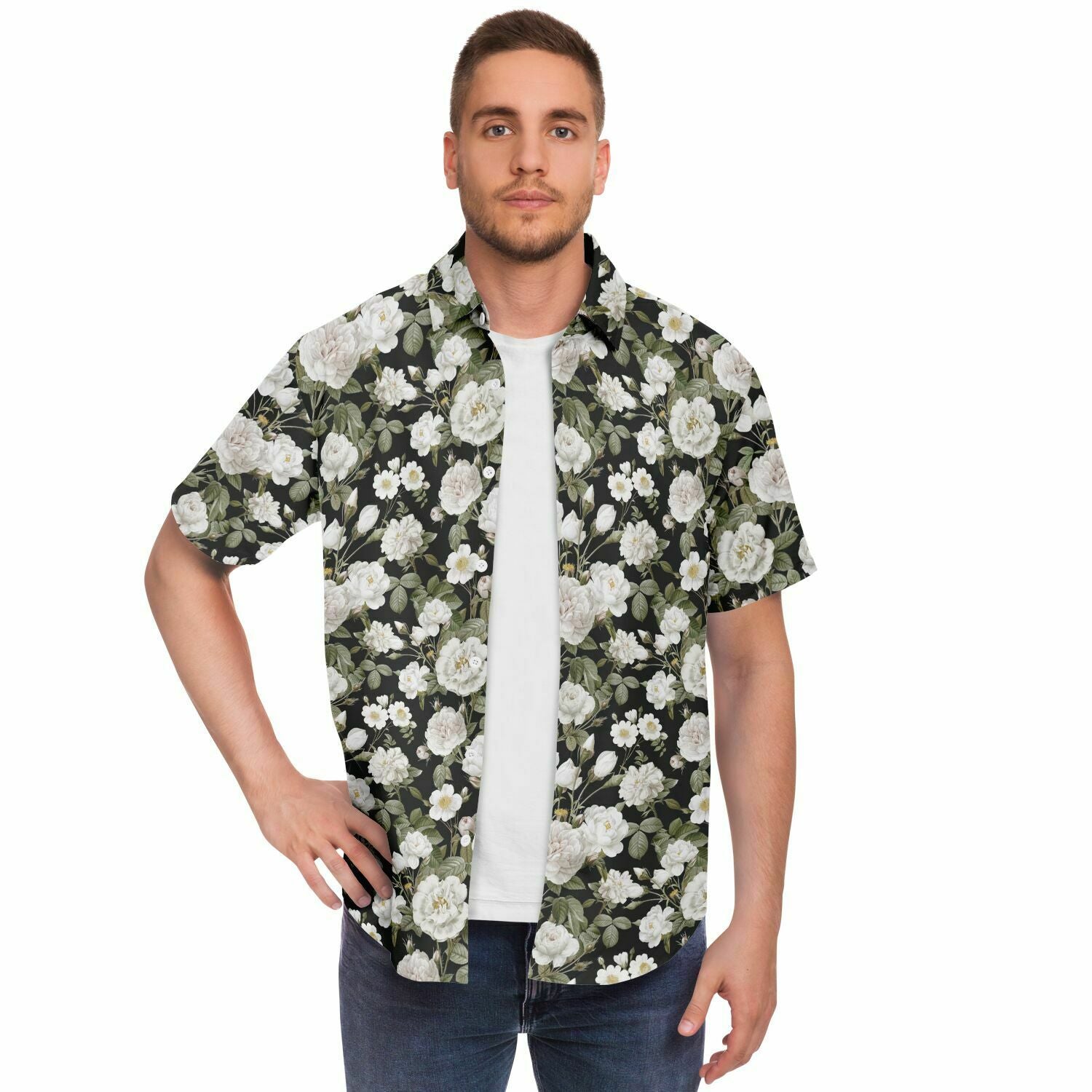 chemise homme manches courtes colorée
