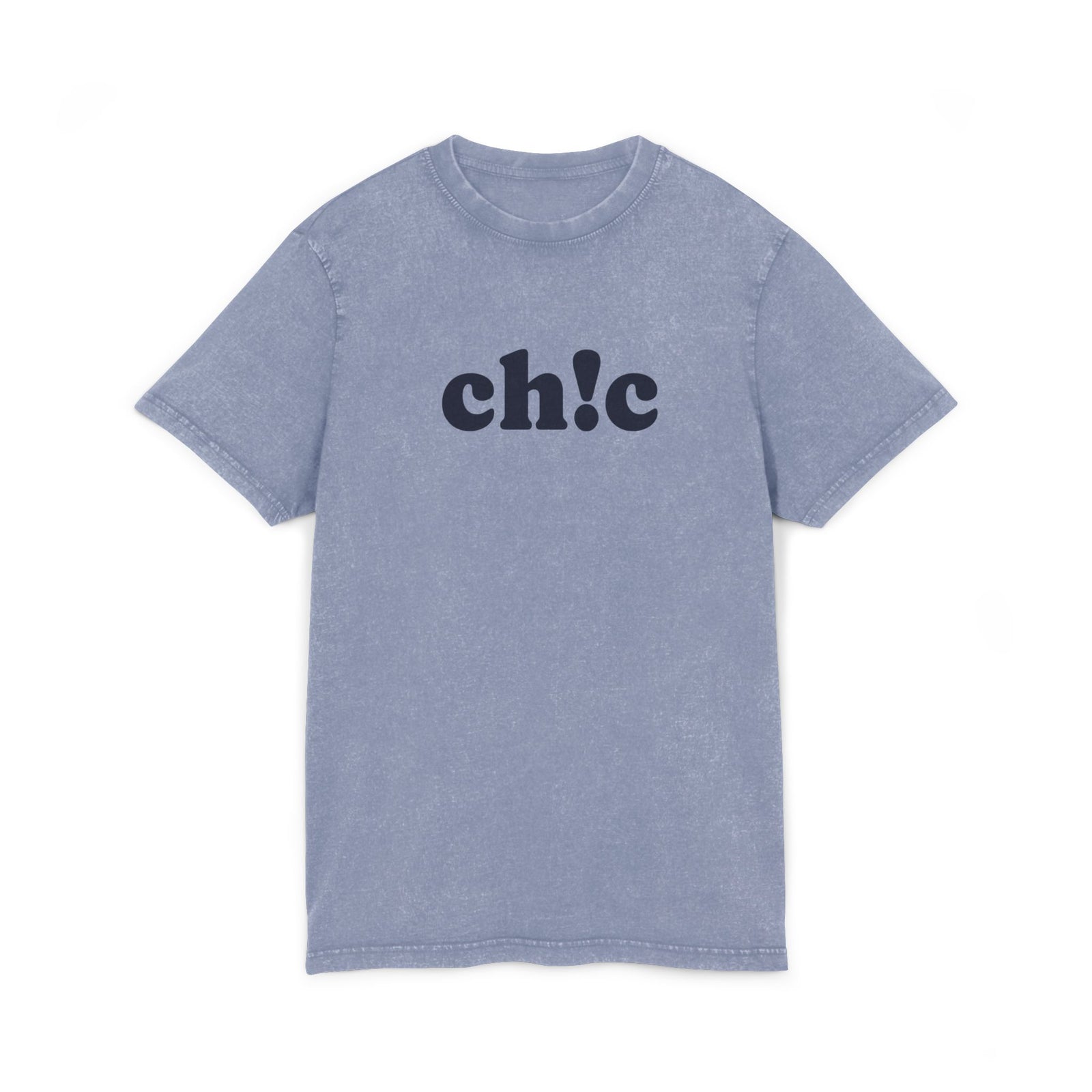 t-shirt féminin col rond mode chic délavé