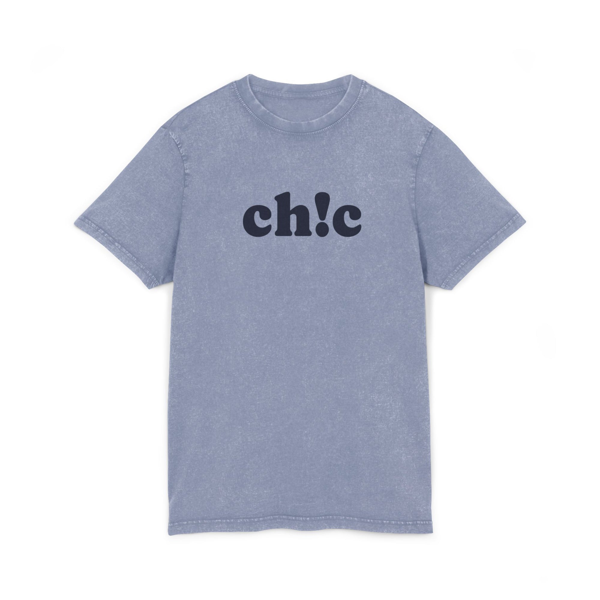 t-shirt féminin col rond mode chic délavé