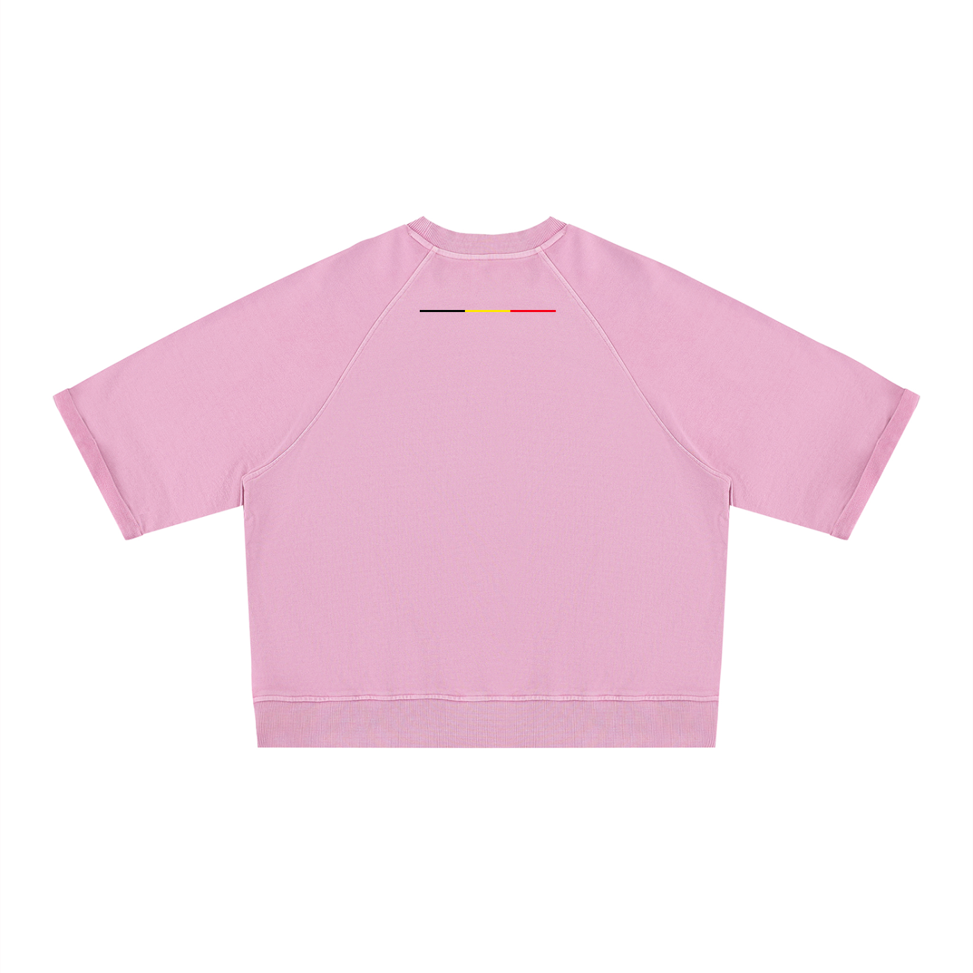 Unisex Vintage Wash Boxy Short Sleeve Sweatshirt