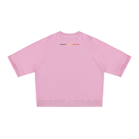 Unisex Vintage Wash Boxy Short Sleeve Sweatshirt