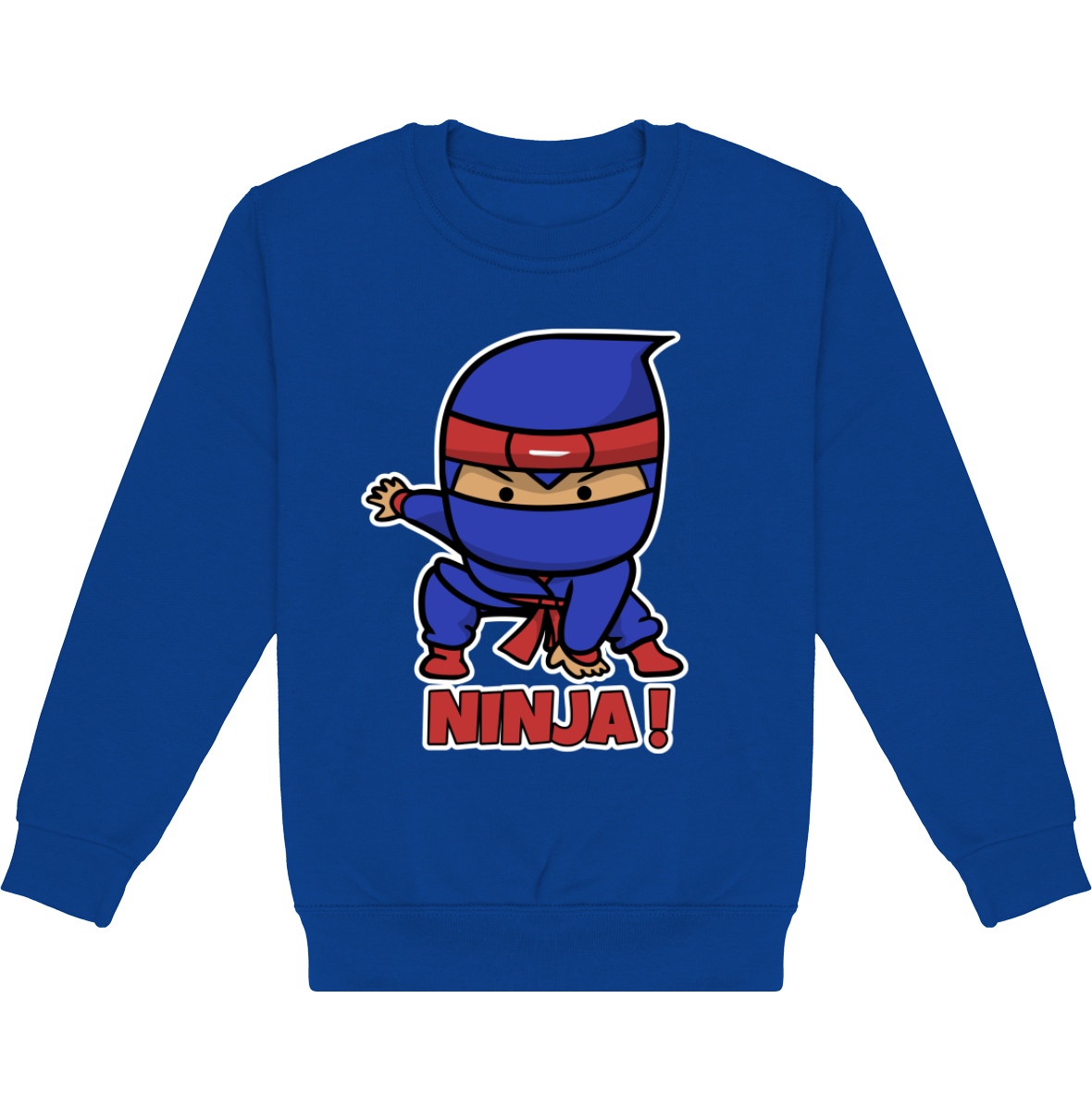 Sweat-shirt Enfant - NINJA BLEU