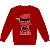 Sweat-shirt Enfant - NINJA ROUGE