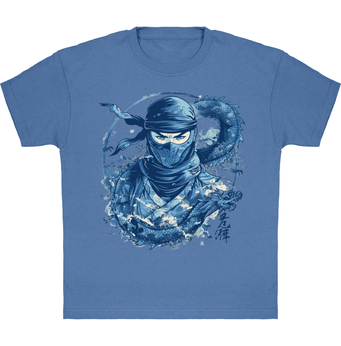 Tee Shirt enfant Original - NINJA BLEU