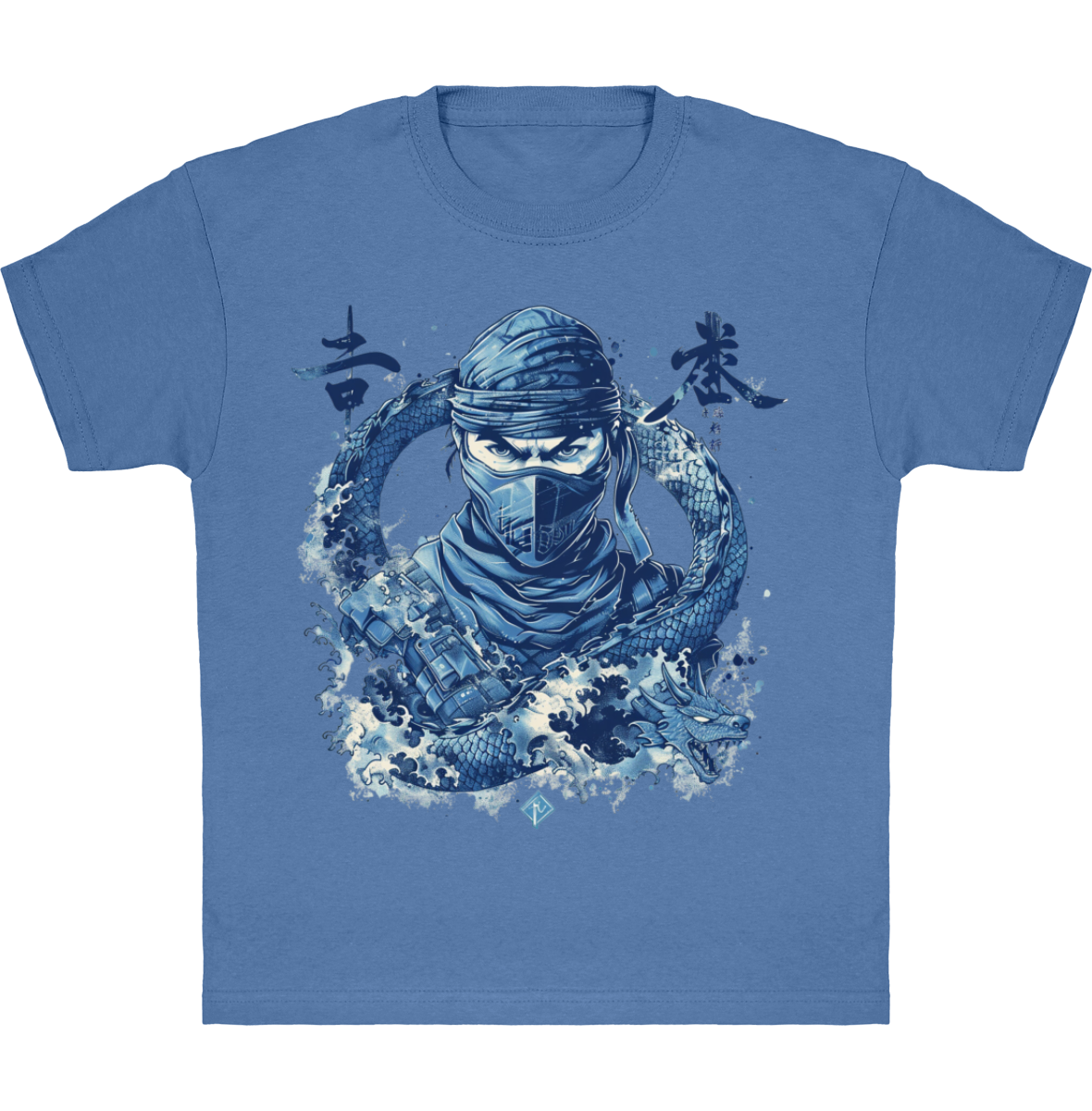 Tee Shirt Enfant Original - NINJA BLEU