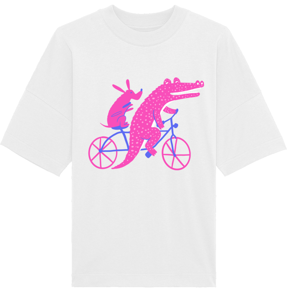 T-Shirt Oversized Col montant Unisexe