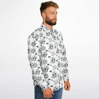 chemise style pirate pour homme
