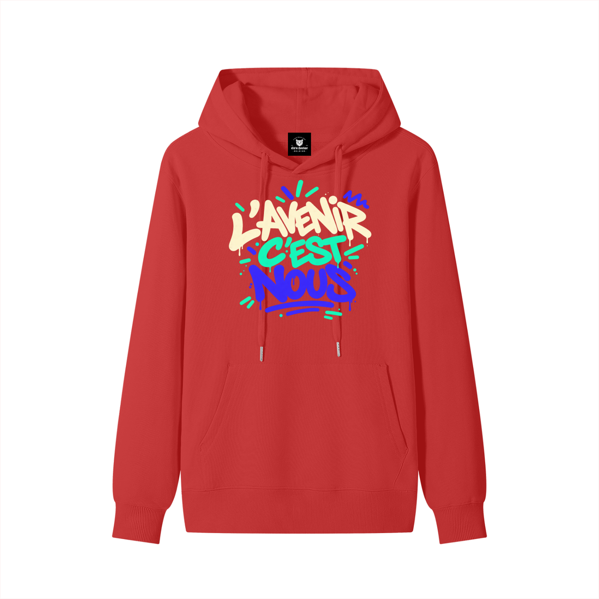 Sweat à capuche Gen Z « L'avenir c'est nous » – 100 % coton