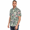 chemise d'été homme à fleurs