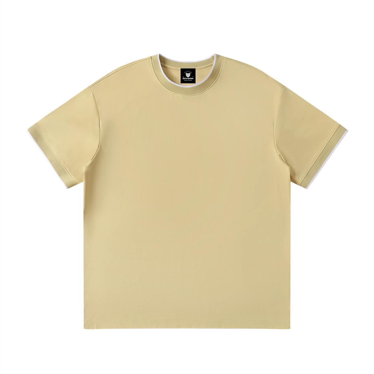 T-shirt Regular Fit Noir Original — Streetwear Belge