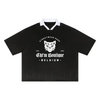 Unisex Striped Boxy Soccer Jersey