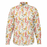 Chemise Homme style cactus - Manches Longues