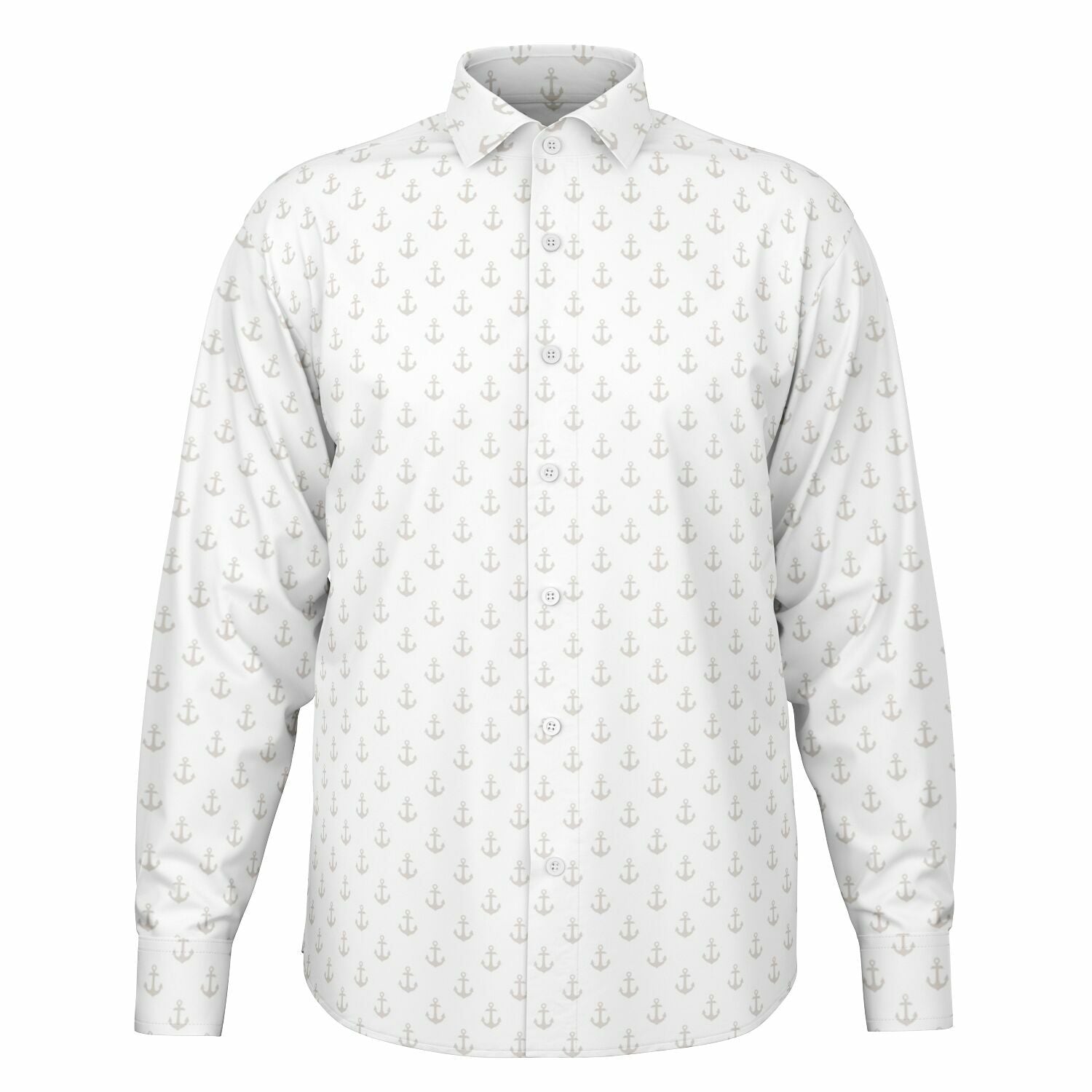 vêtement masculin chemise blanche en encres marines