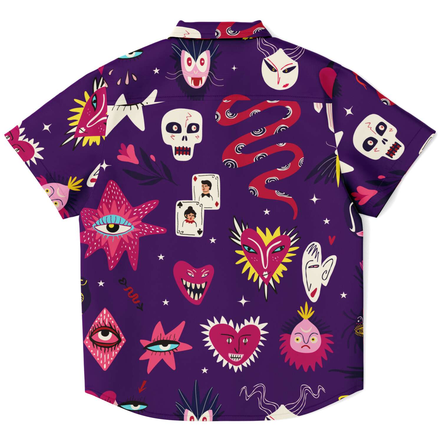 chemise à manches courtes pour garçon style voyance