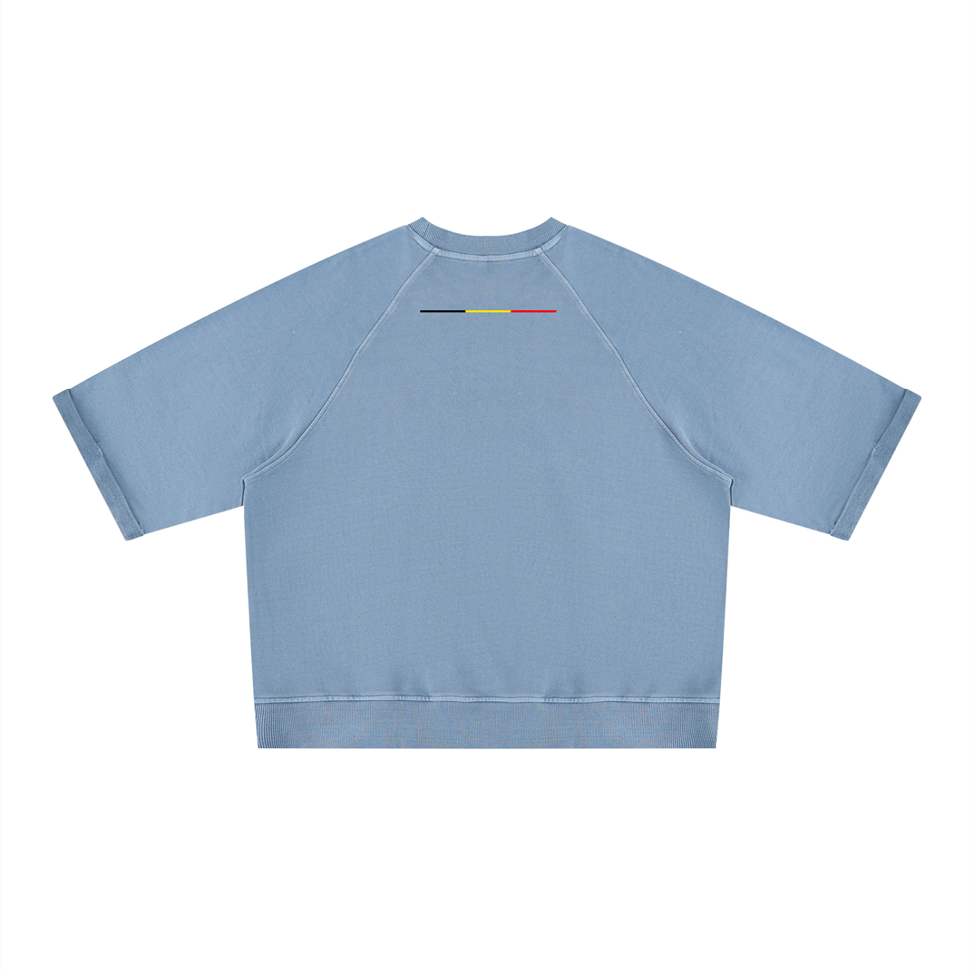 Unisex Vintage Wash Boxy Short Sleeve Sweatshirt