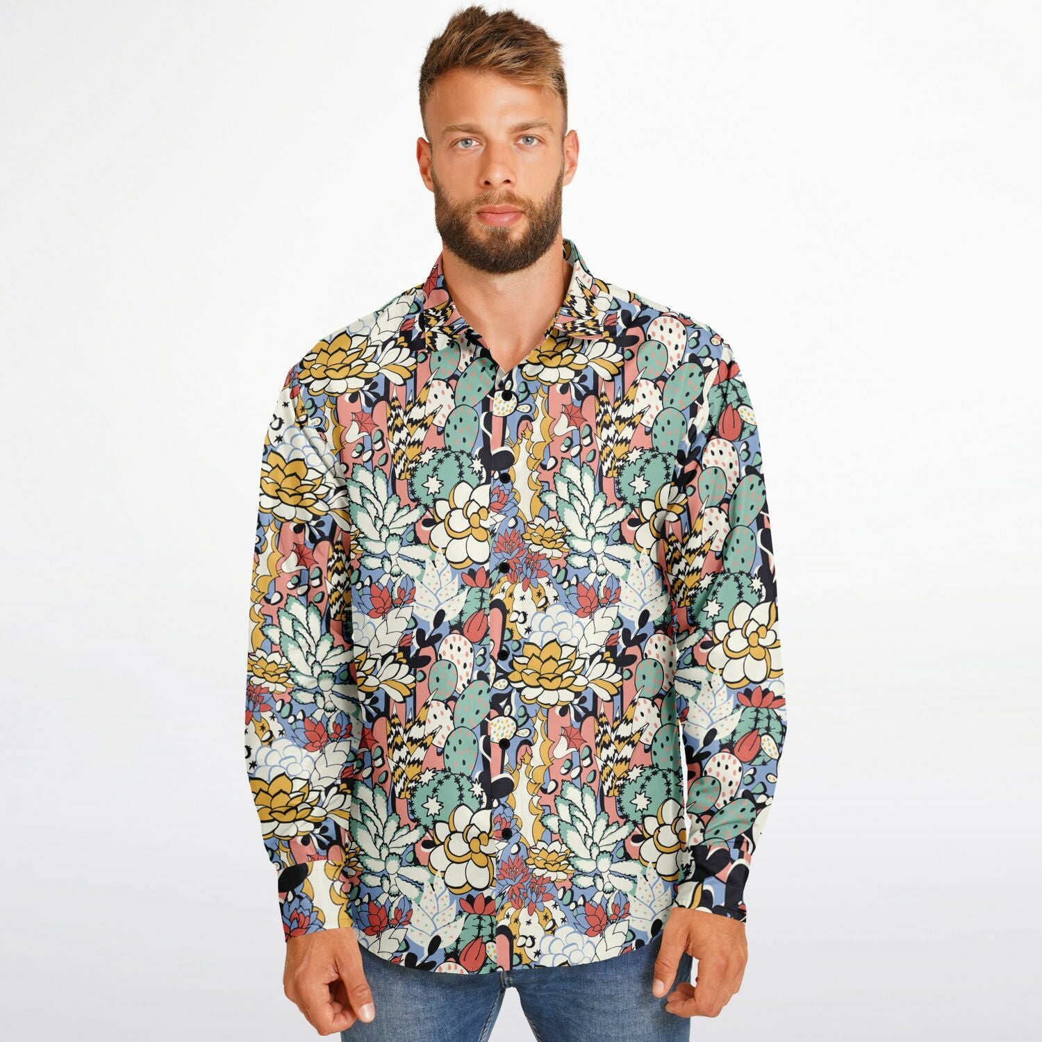 Chemise Homme very abstract - Manches Longues
