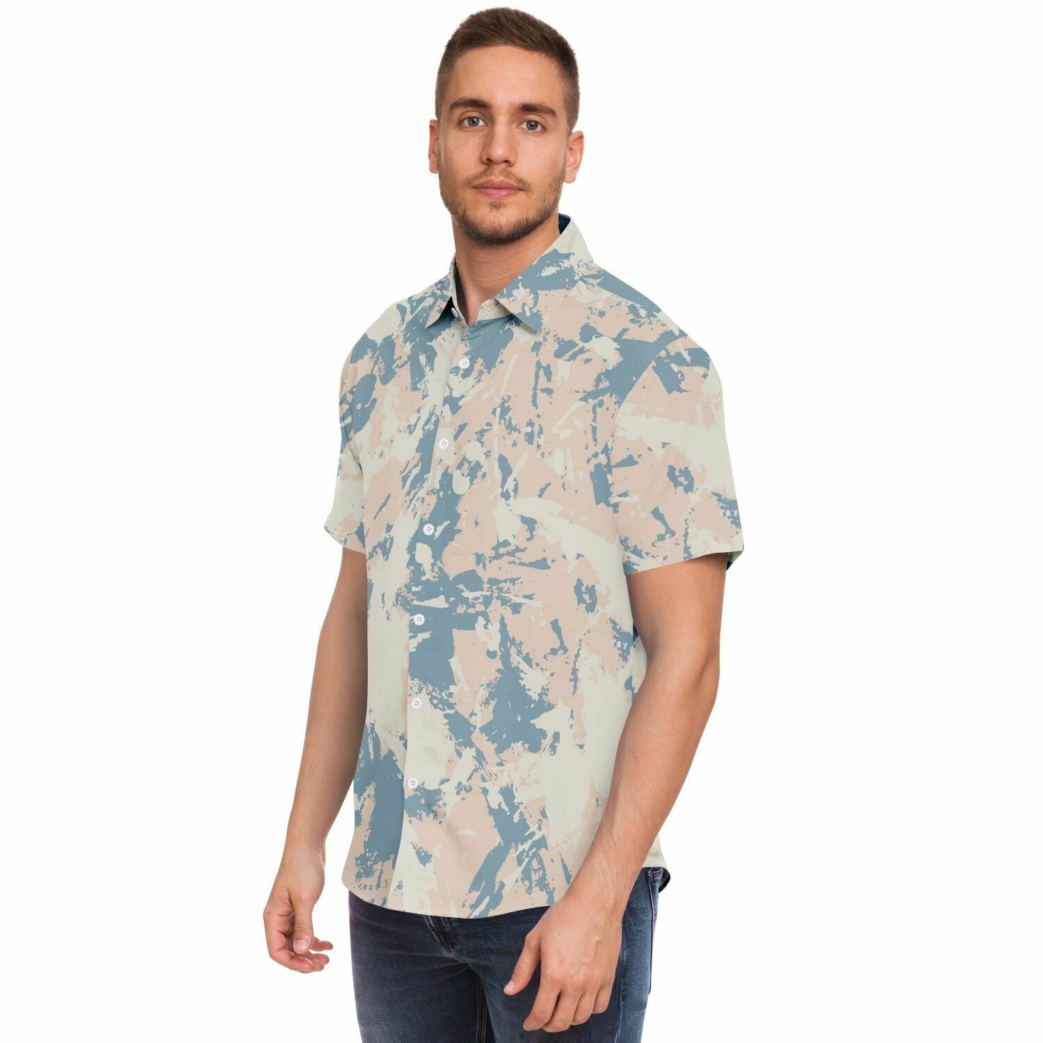 chemise été homme manches courtes