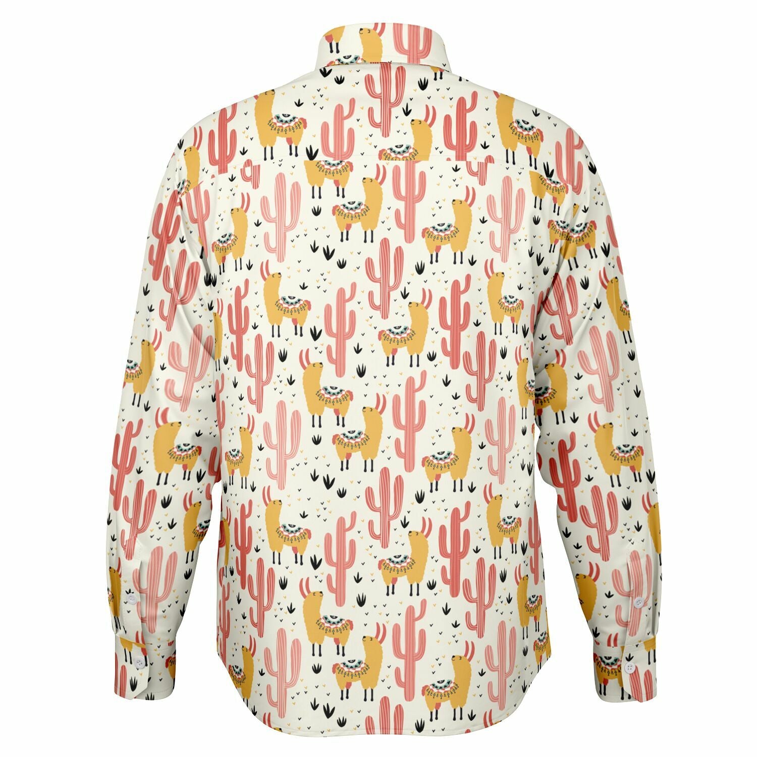 vêtement homme chemise cactus manches longues