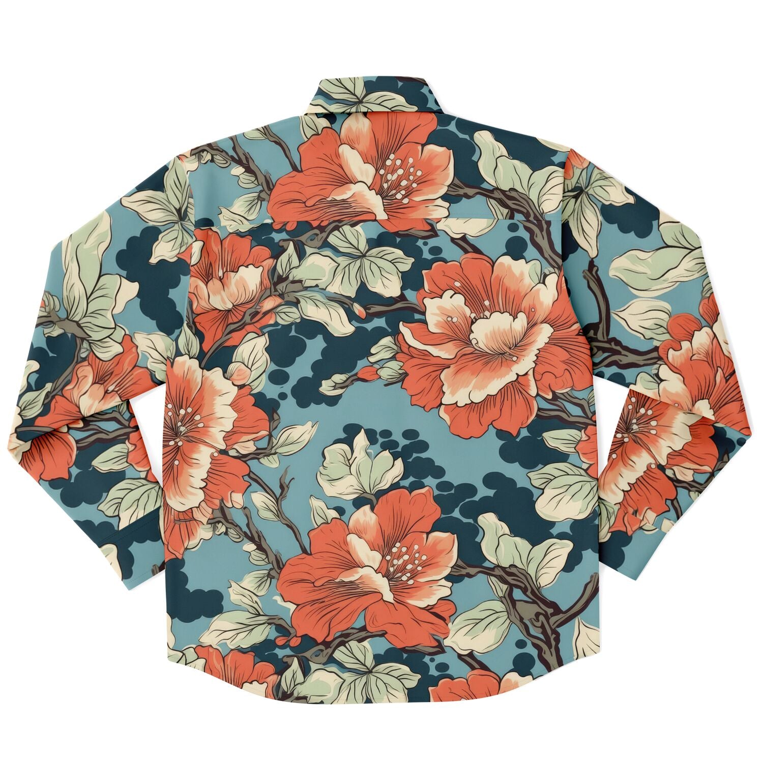 chemise élégante homme fleurs hawaïennes