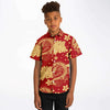 chemise à motifs dragons pour enfants