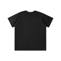 T-shirt oversized enfant Nocturne - imprimé collage manga rouge et noir