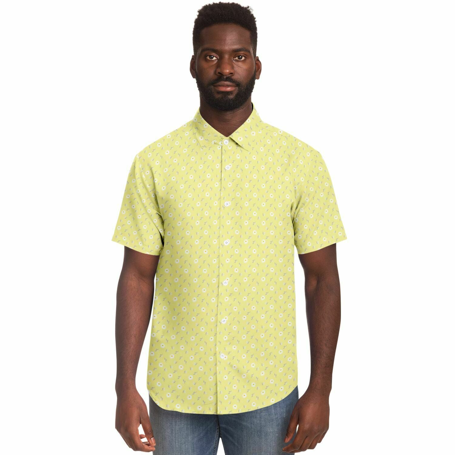 chemise à fleurs homme en coton