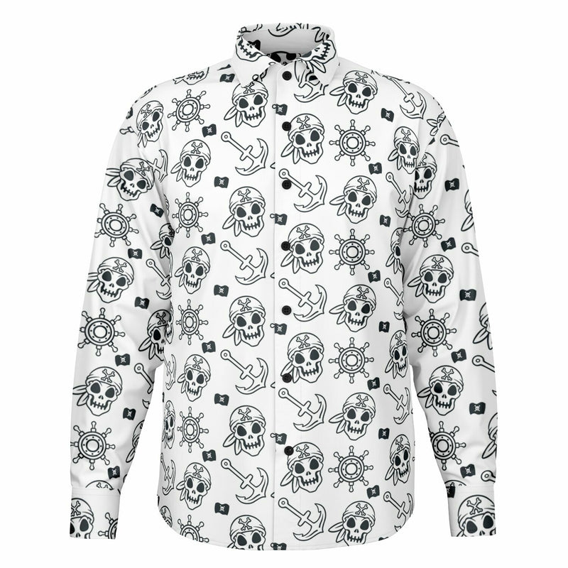 chemise blanche homme à manches longues