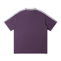 Polo Contrast Piping Noir Original — Streetwear Belge