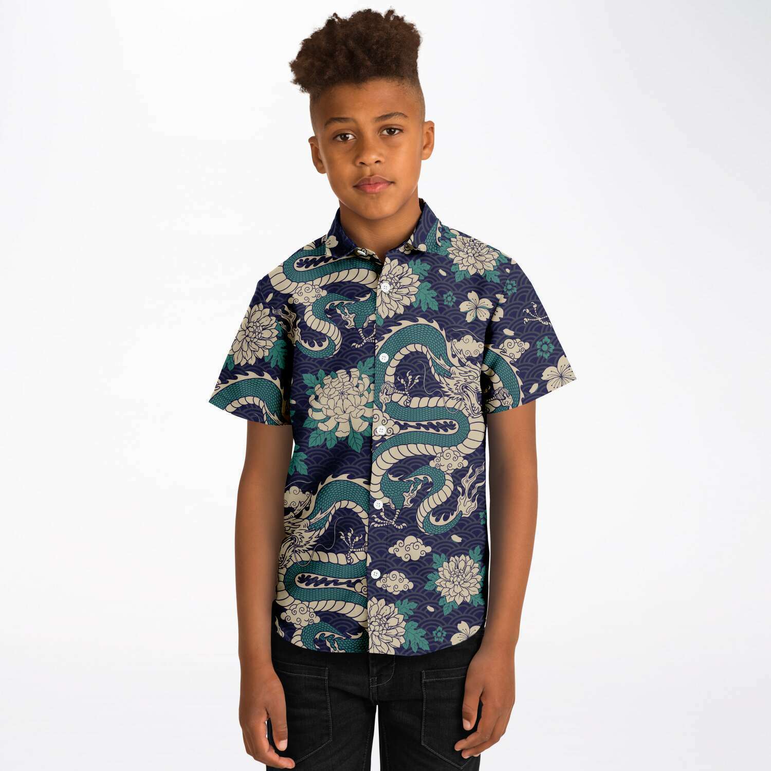 blouse garçon à manches courtes originale