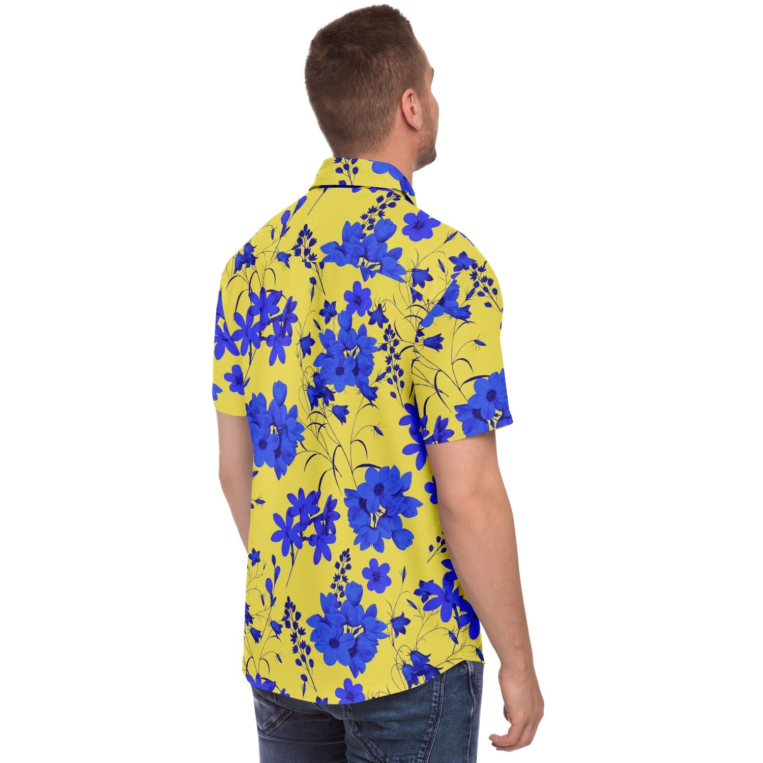 chemise colorée homme à fleurs