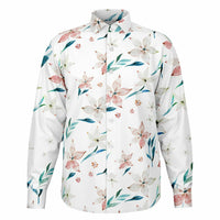 CHEMISE HOMME originale stye floral MANCHES LONGUES