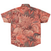 chemise à fleurs avec manches courtes