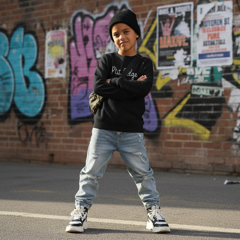 Pull enfant - "P'tit Belge"