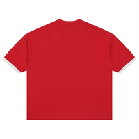 T-shirt Colorblock Épaule Tombante Original Noir — Streetwear Belge