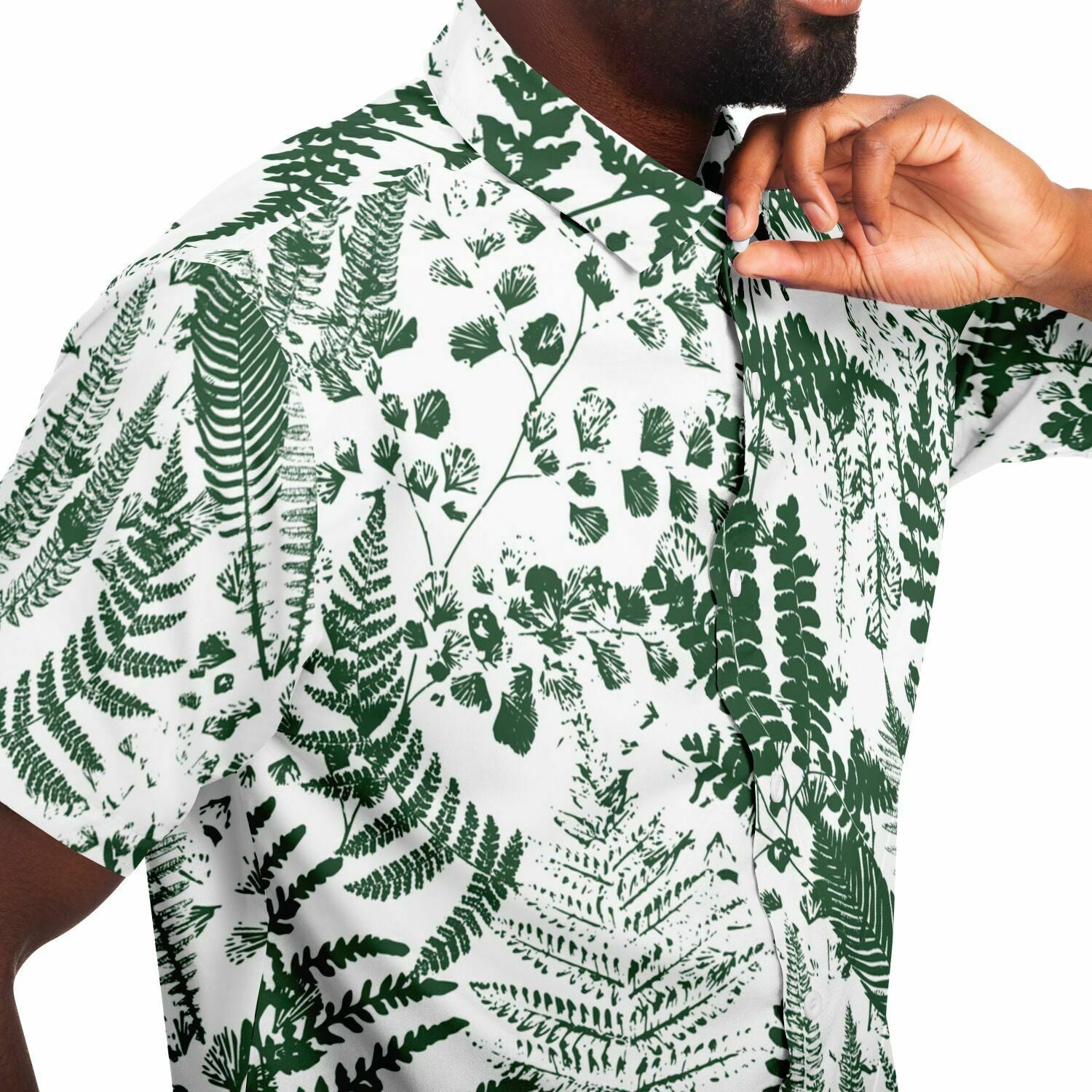 chemise à fleurs style casual homme