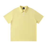 Polo Quart-Zip Noir Original — Streetwear Belge