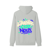 Sweat à capuche Gen Z « L'avenir c'est nous » – 100 % coton