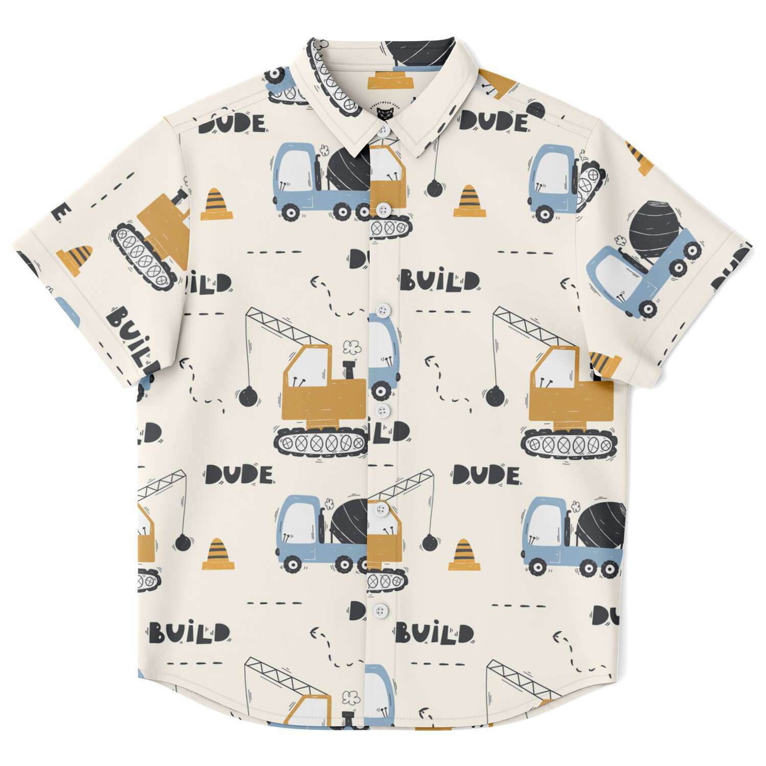 chemise originale garçon pelleteuse