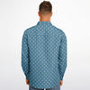 chemise bleu marine homme à manches longues