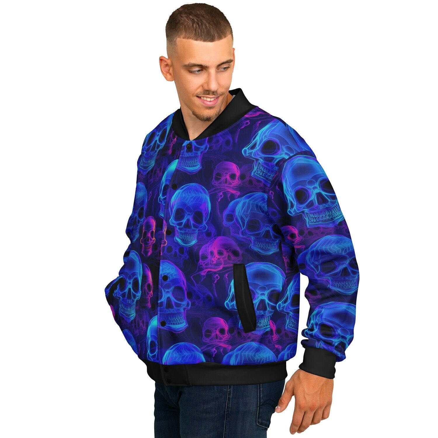 Veste de base-ball - Skull