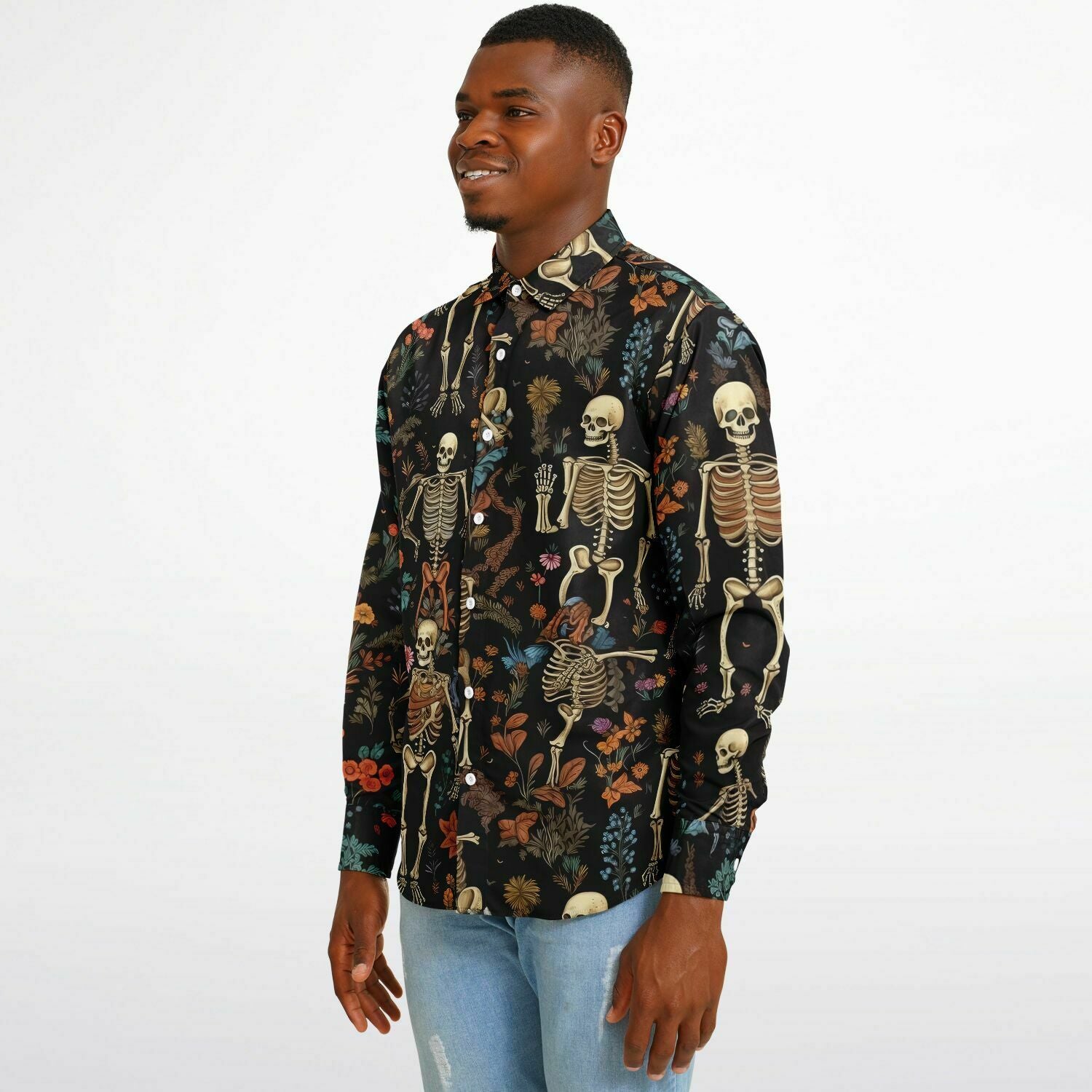 chemise skeleton tendance homme