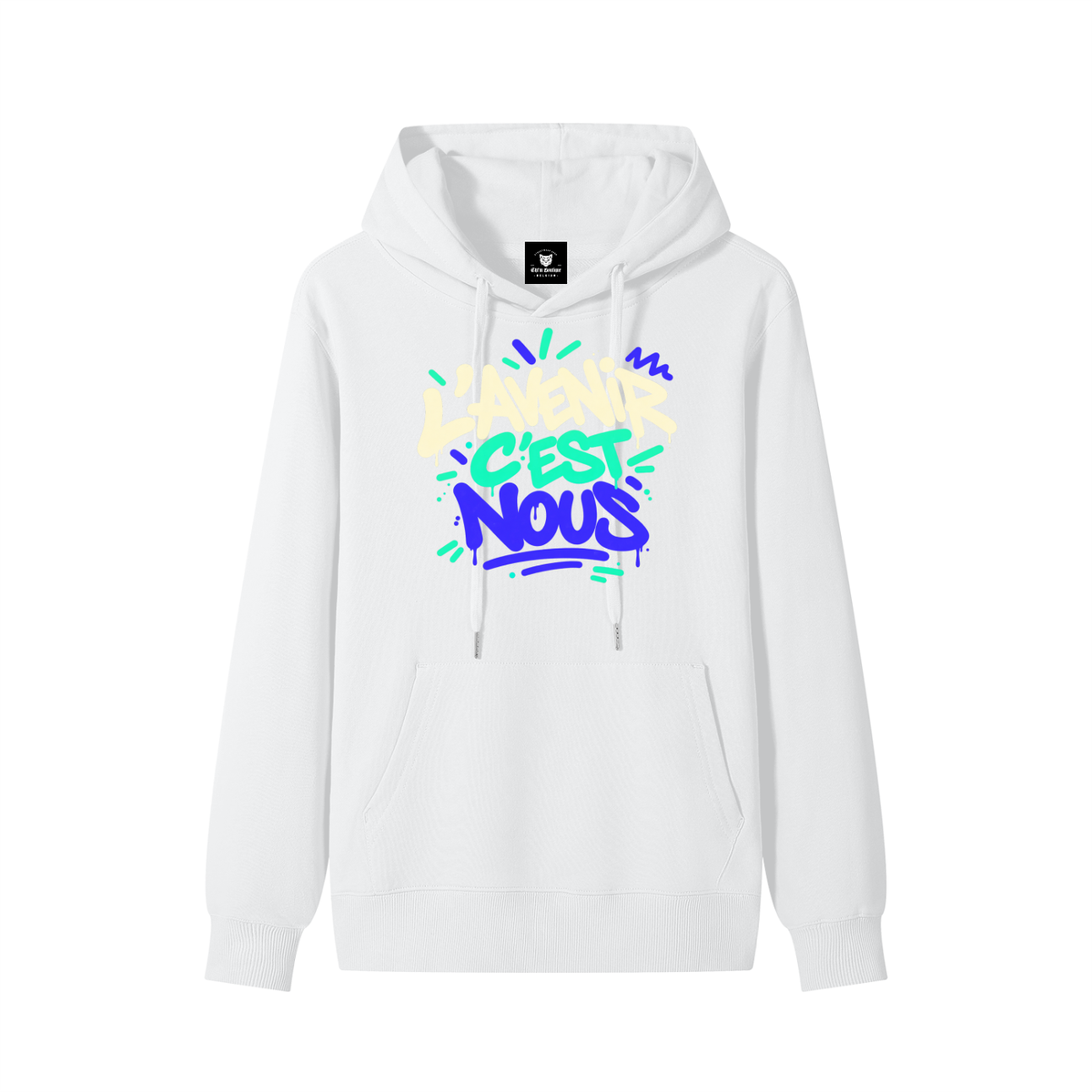 Sweat à capuche Gen Z « L'avenir c'est nous » – 100 % coton