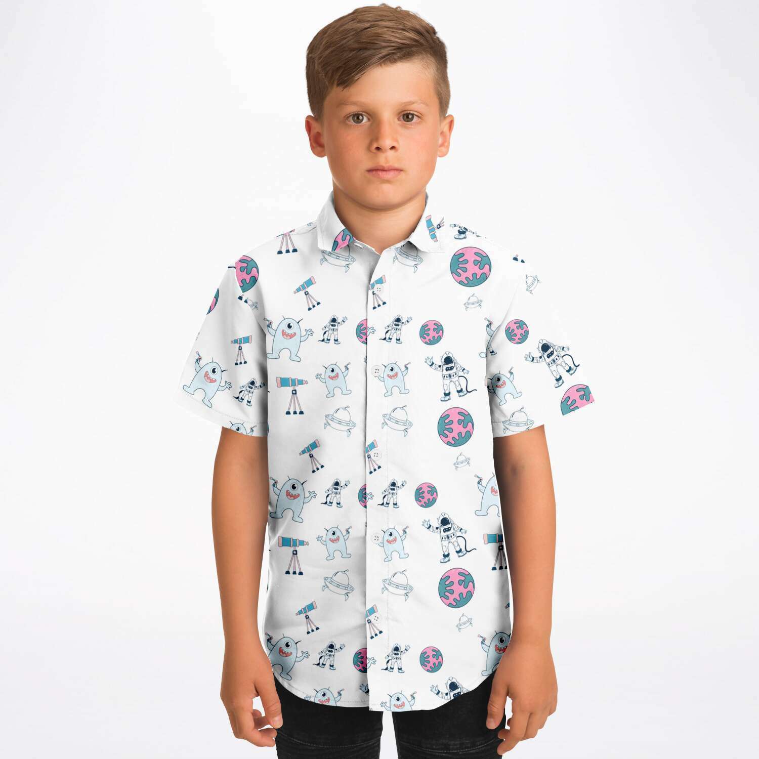 tenue estivale garçon astronaute