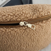 Sac bandoulière moumoute effet teddy – vue 6 | CHT'M Boutique