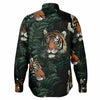 vêtement homme manches longues tigre en savane