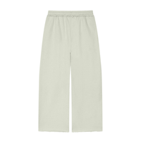 Dos du jogging large femme gris clair