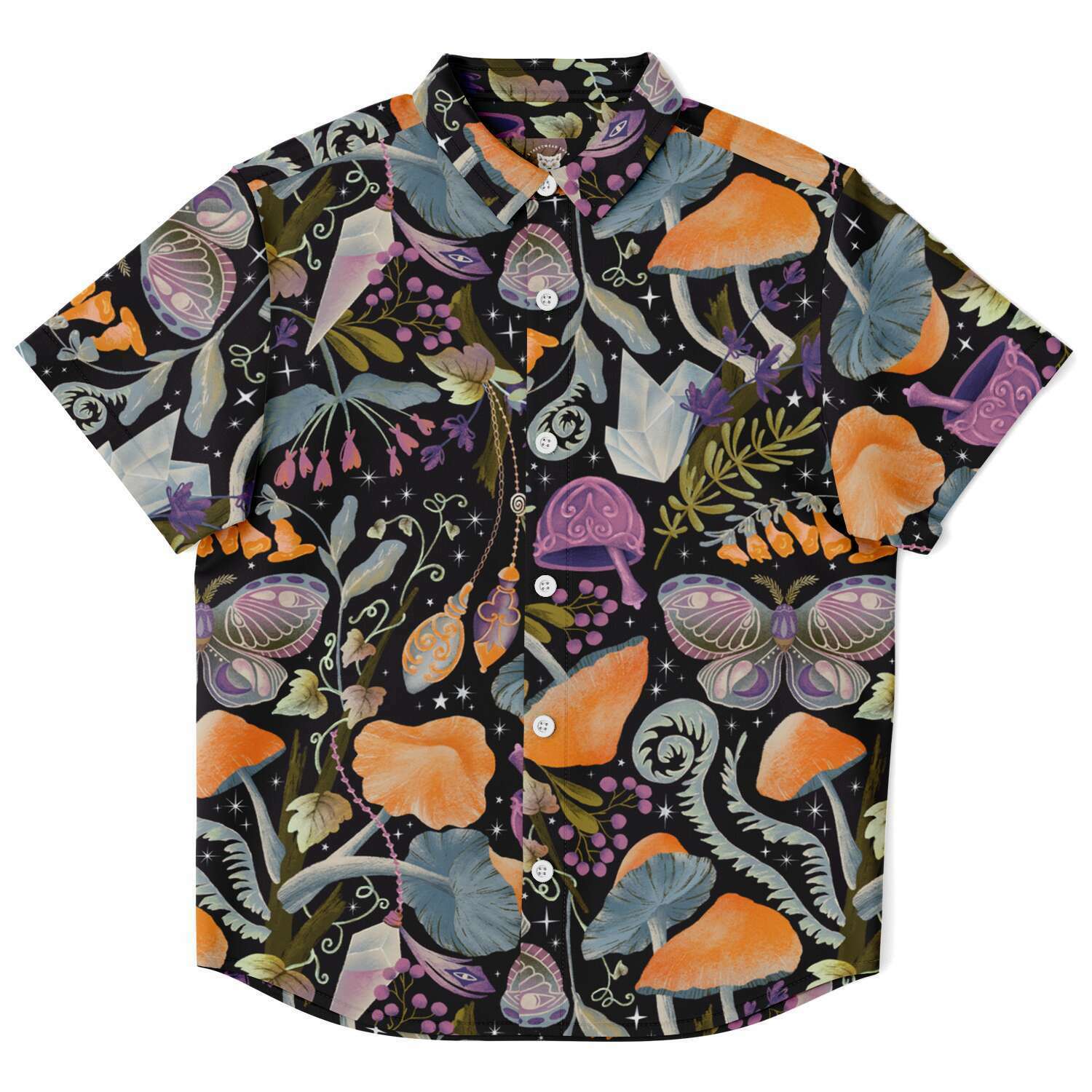 mode garçon chemise champignons