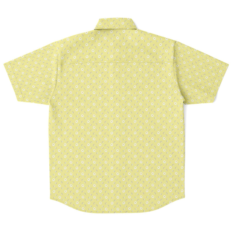 Chemise Homme Manches Courtes À Fleurs